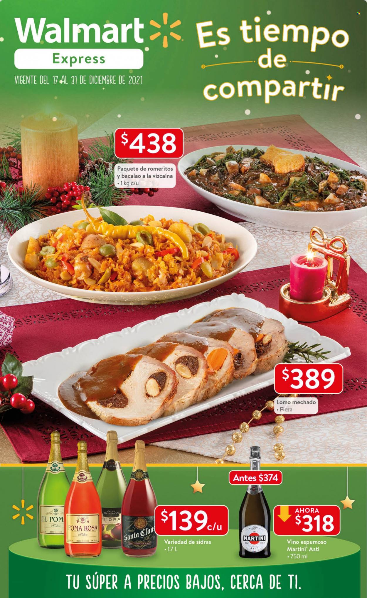 Catálogo Walmart Express - 17.12.2021 - 31.12.2021. Página 1