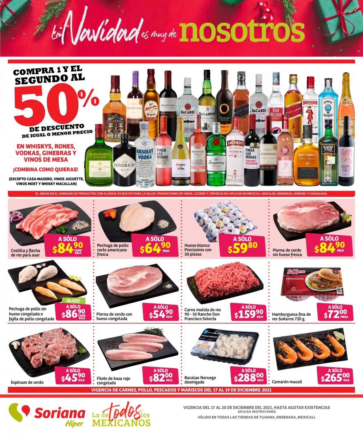Catálogo Soriana Híper - 17.12.2021 - 20.12.2021. Página 1
