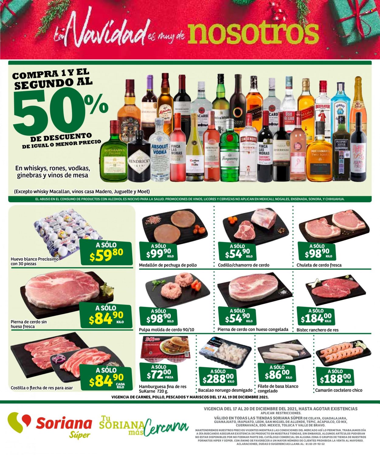 Catálogo Soriana Súper - 17.12.2021 - 20.12.2021. Página 1