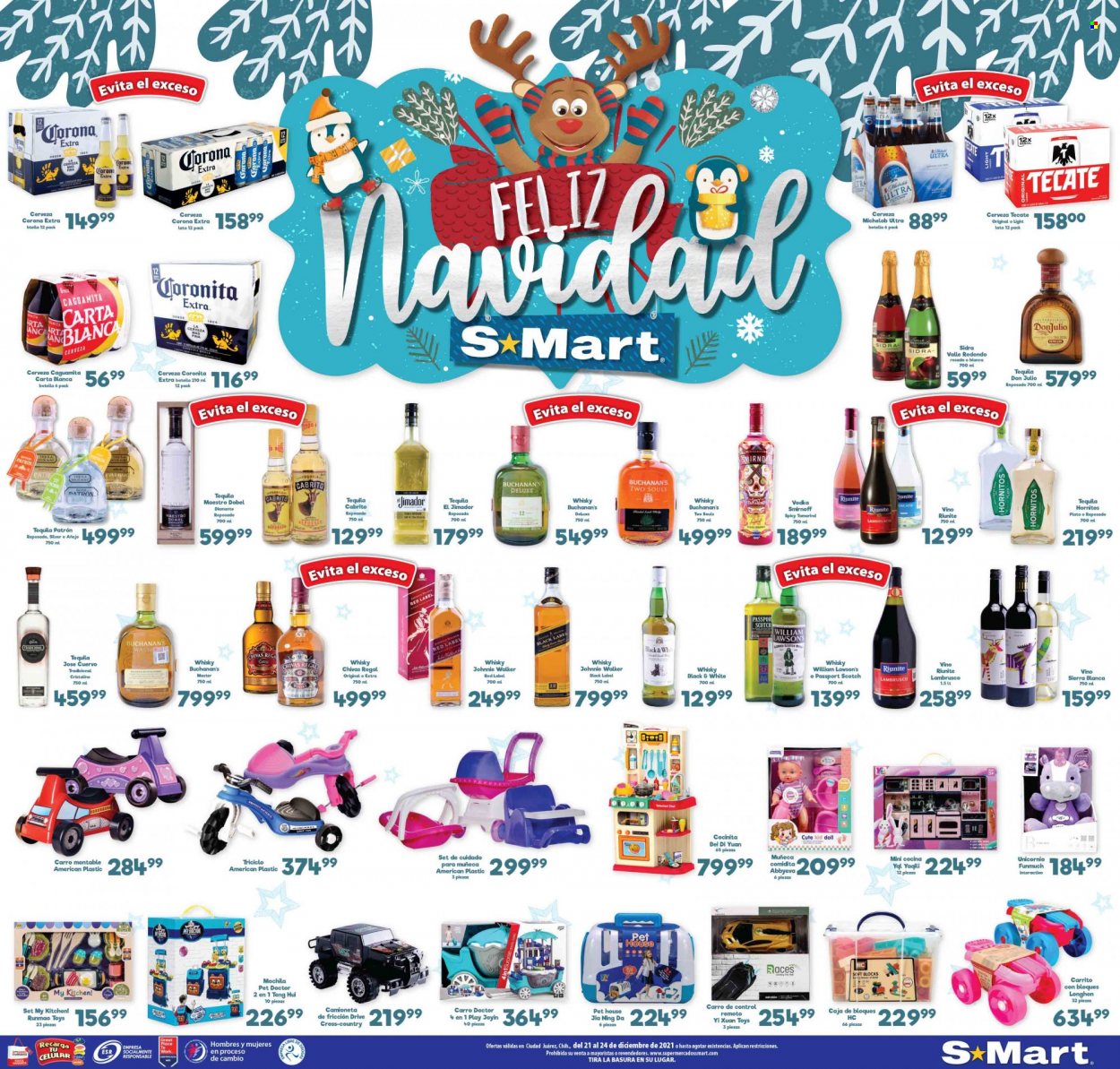 Catálogo S-Mart - 21.12.2021 - 24.12.2021. Página 1