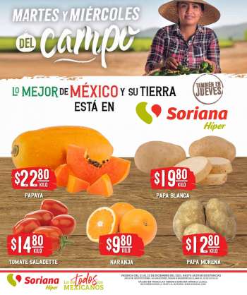 Folleto actual Soriana Híper - 21.12.2021 - 23.12.2021.