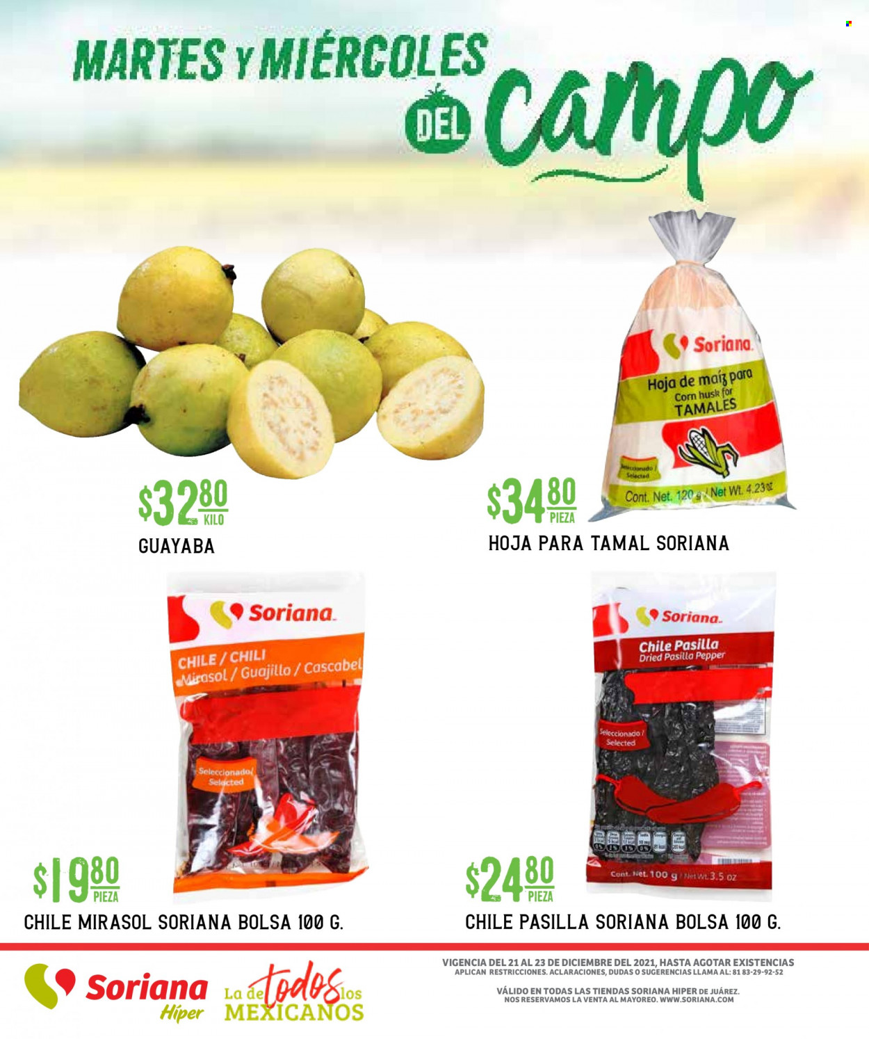 Catálogo Soriana Híper - 21.12.2021 - 23.12.2021. Página 2