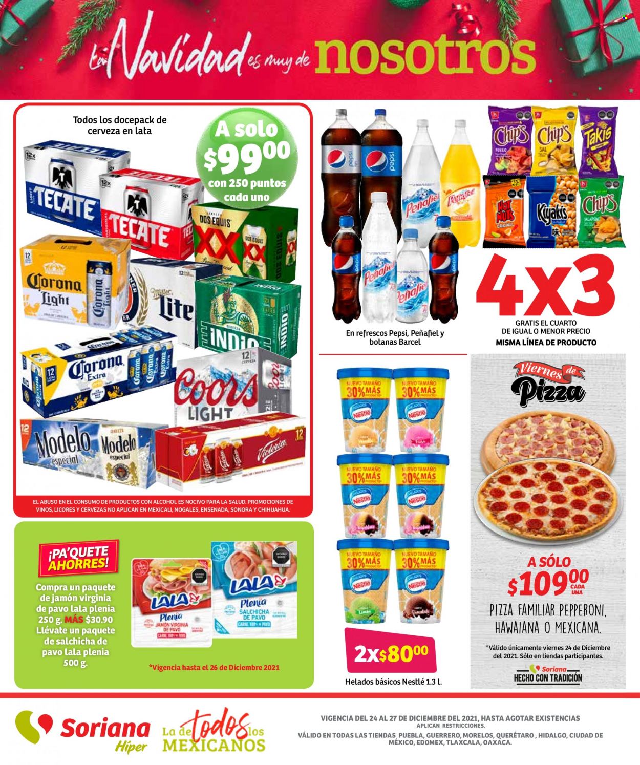 Catálogo Soriana Híper - 24.12.2021 - 27.12.2021. Página 4