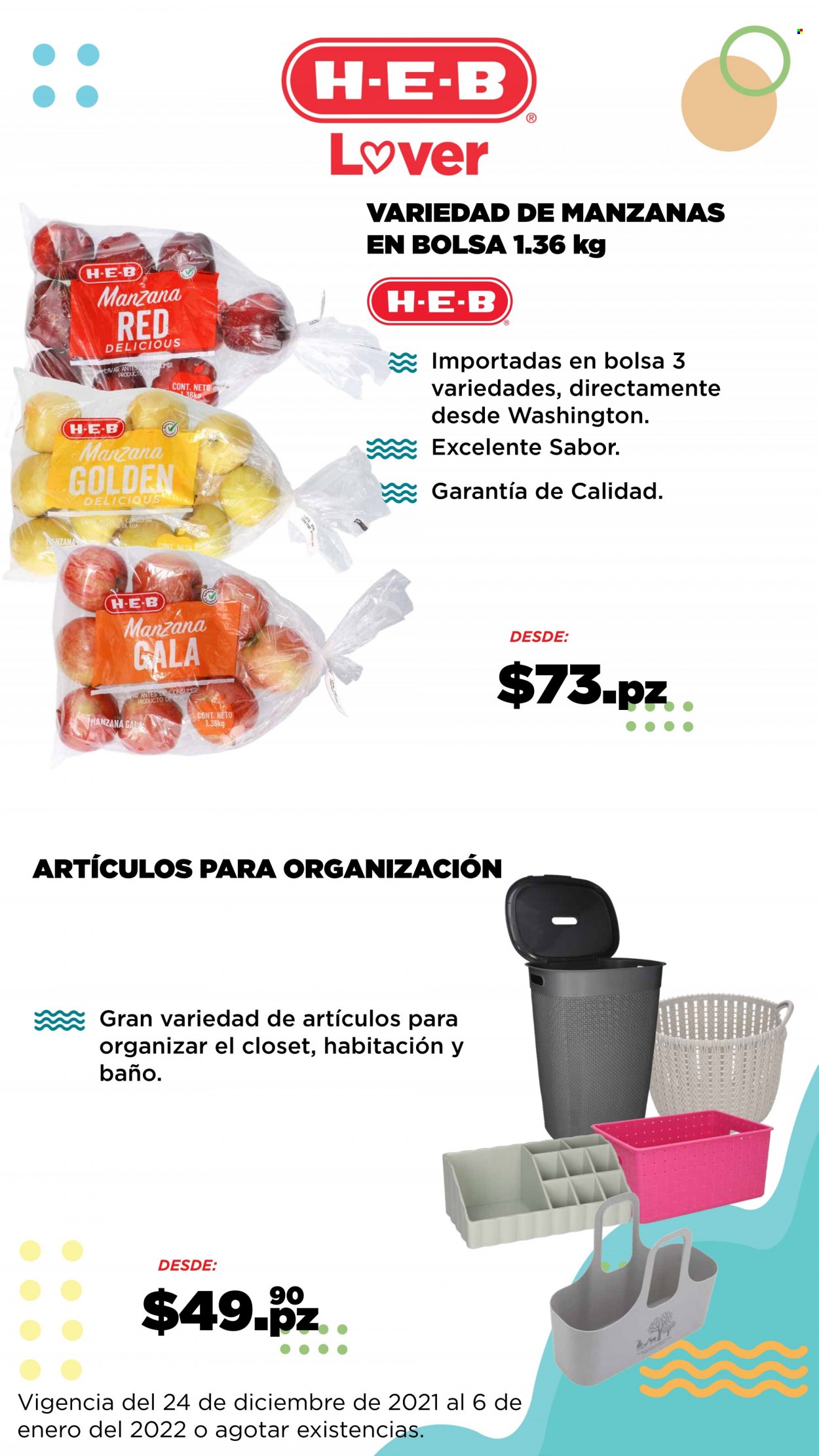 Catálogo H-E-B - 24.12.2021 - 6.1.2022. Página 3