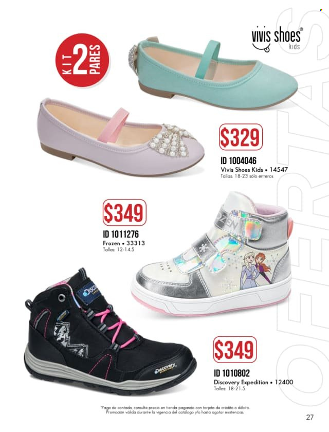 thumbnail - Folleto actual Price Shoes - Ventas - Frozen. Página 27.