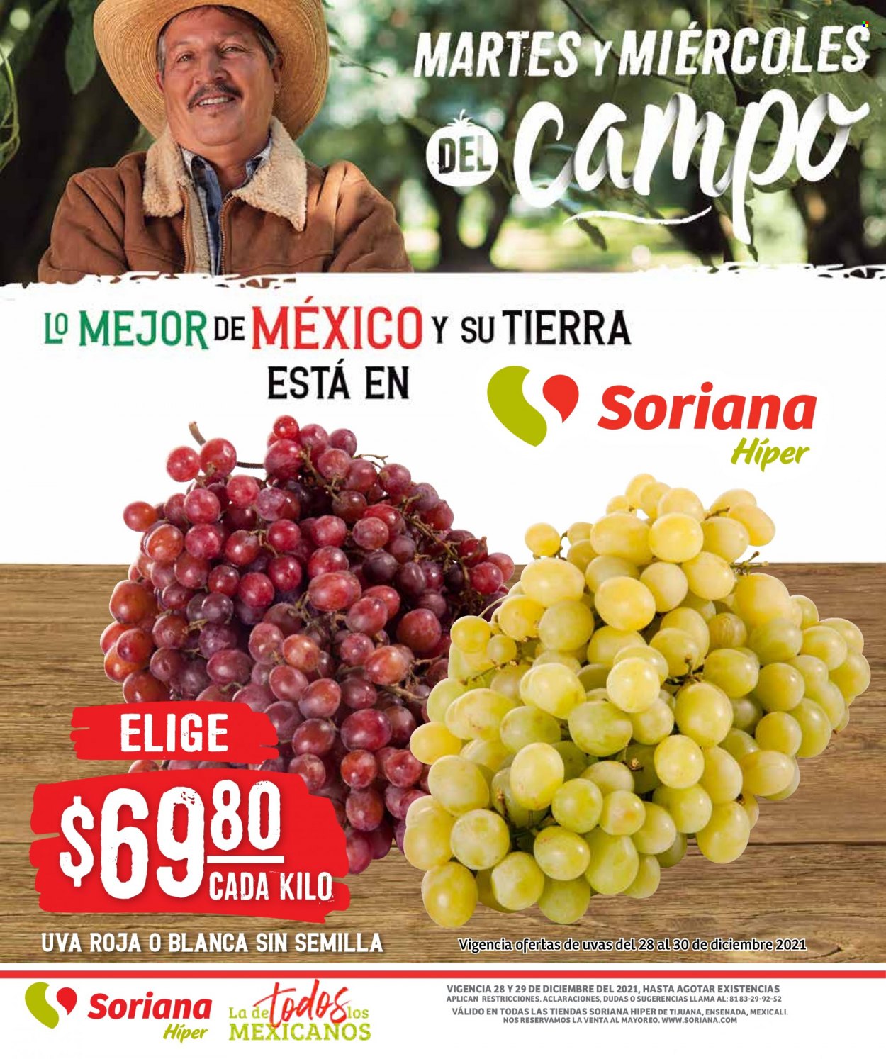 Catálogo Soriana Híper - 28.12.2021 - 29.12.2021. Página 1