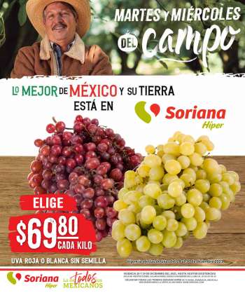 Folleto actual Soriana Híper - 28.12.2021 - 29.12.2021.