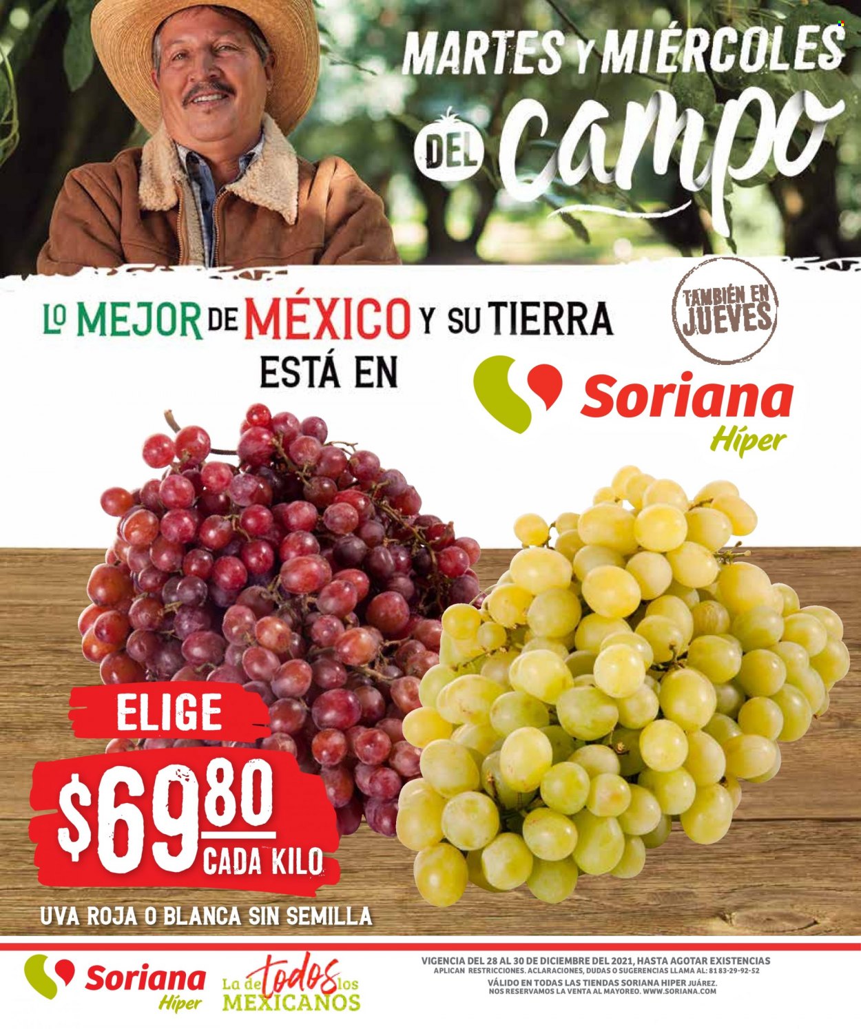 Catálogo Soriana Híper - 28.12.2021 - 30.12.2021. Página 1