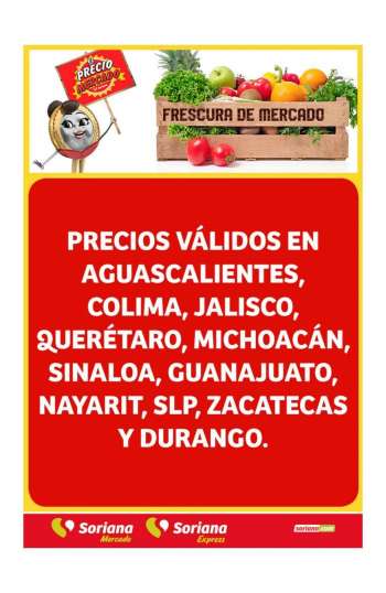 Folleto actual Soriana - 28.12.2021 - 30.12.2021.