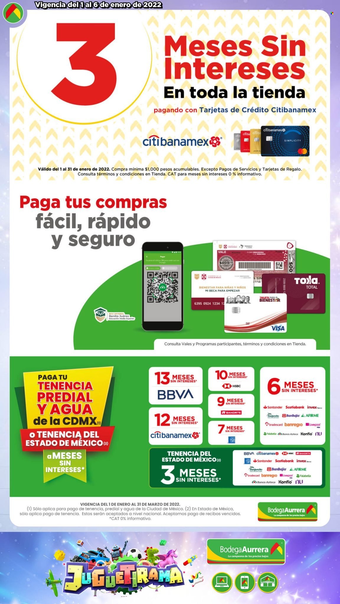 Catálogo Bodega Aurrerá - 1.1.2022 - 6.1.2022. Página 2