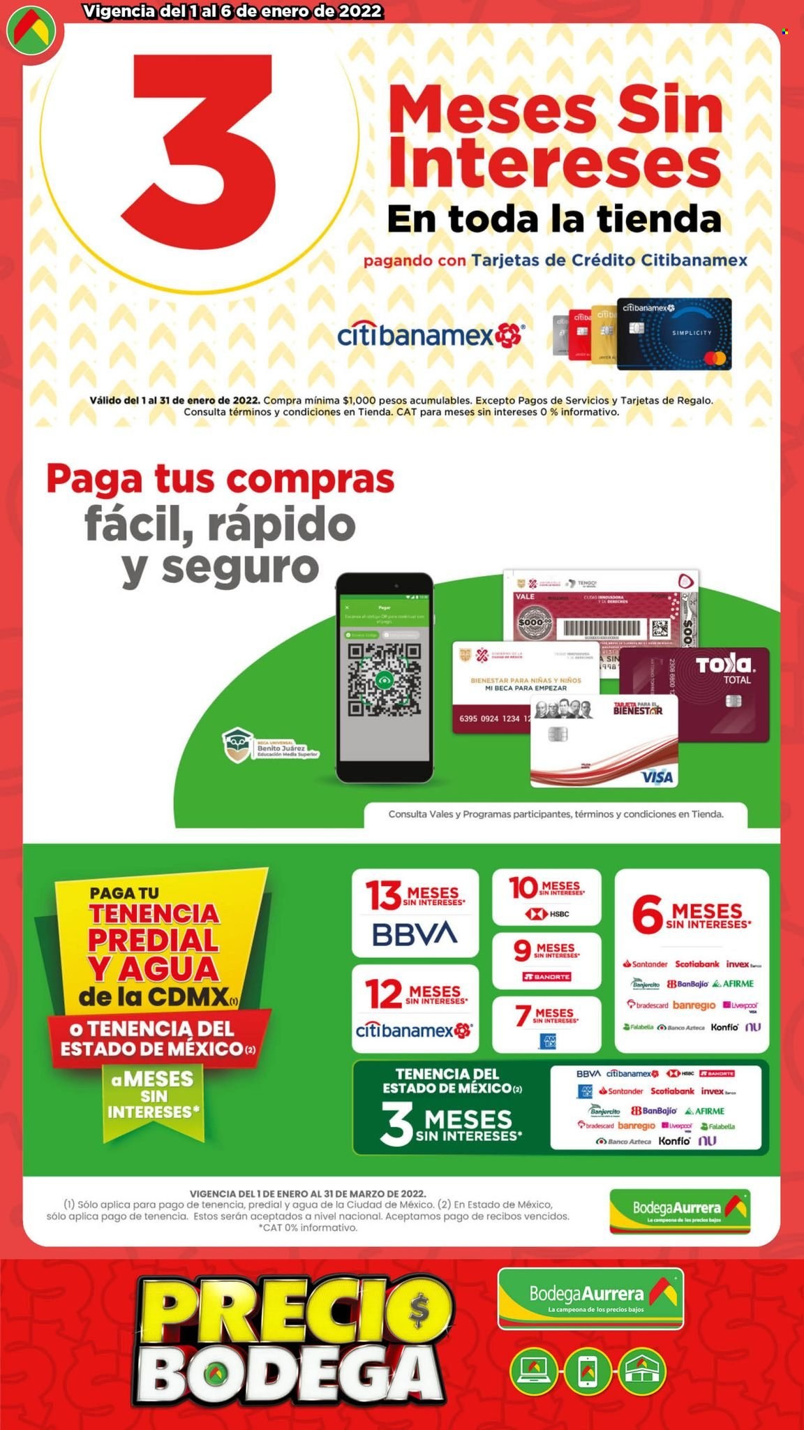 Catálogo Bodega Aurrerá - 1.1.2022 - 6.1.2022. Página 10