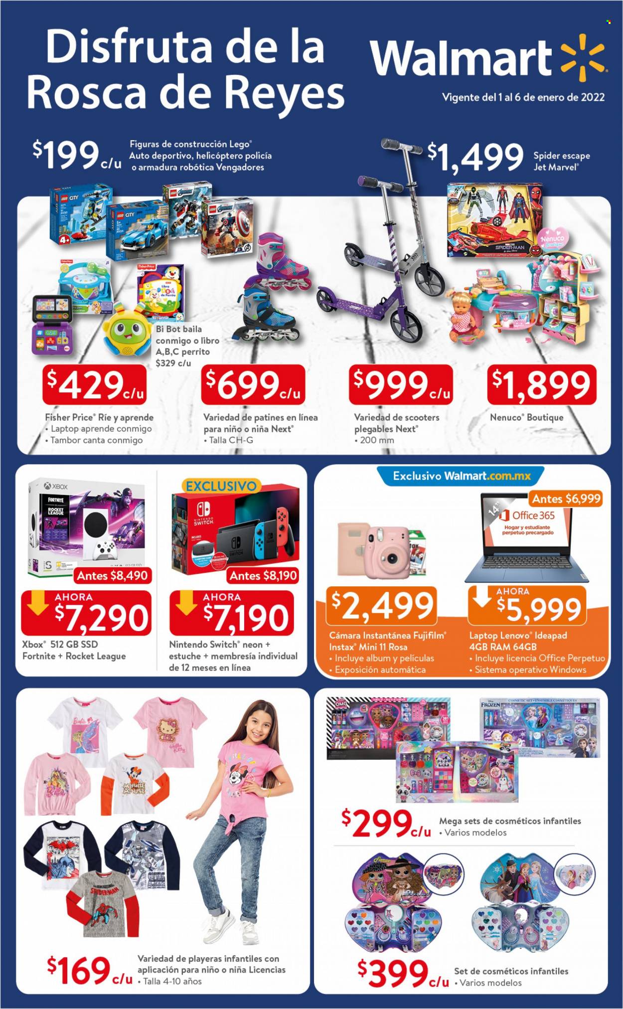 Catálogo Walmart - 1.1.2022 - 6.1.2022. Página 1