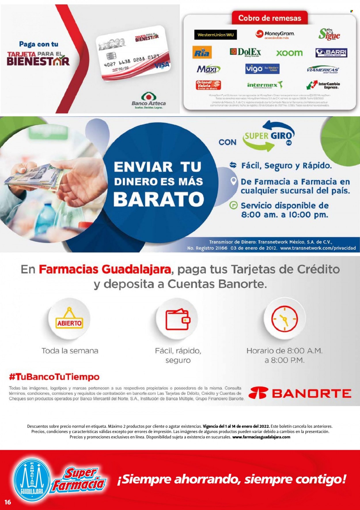 Catálogo Farmacias Guadalajara - 1.1.2022 - 14.1.2022. Página 16
