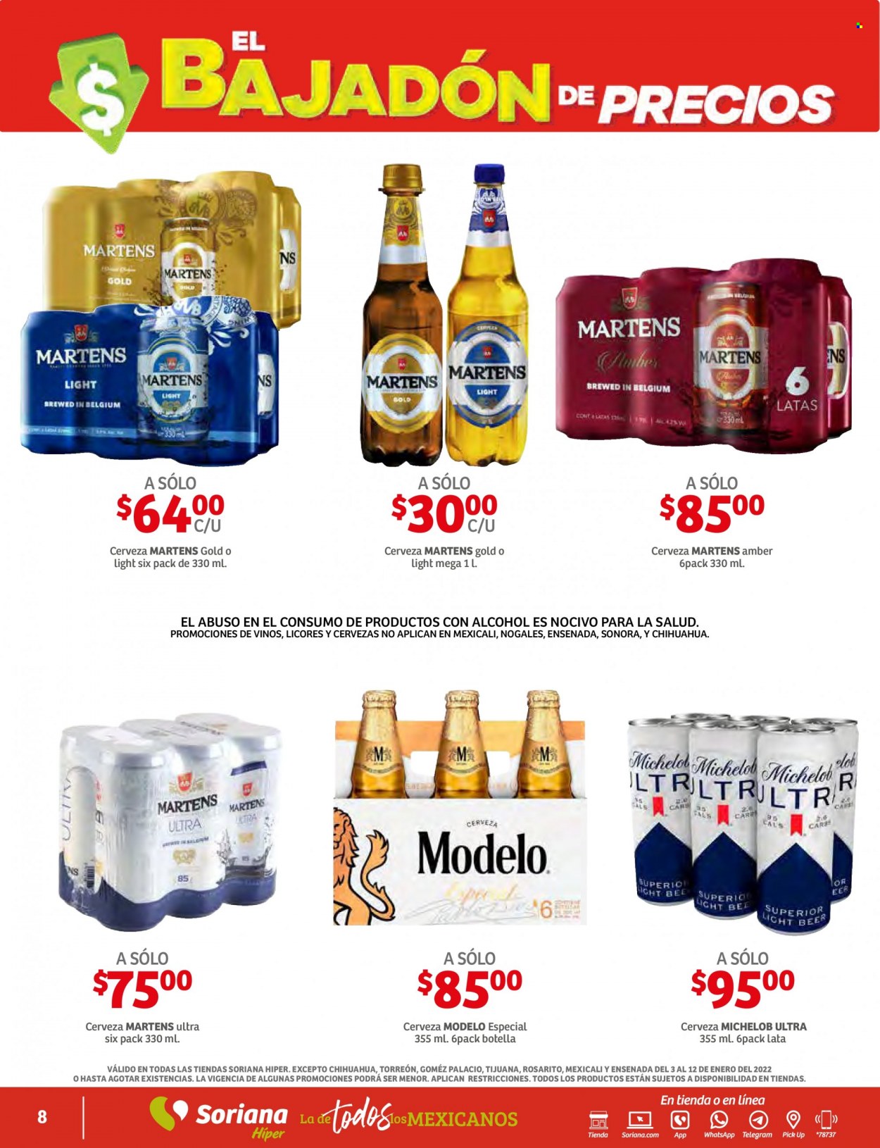 Catálogo Soriana Híper - 3.1.2022 - 12.1.2022. Página 8