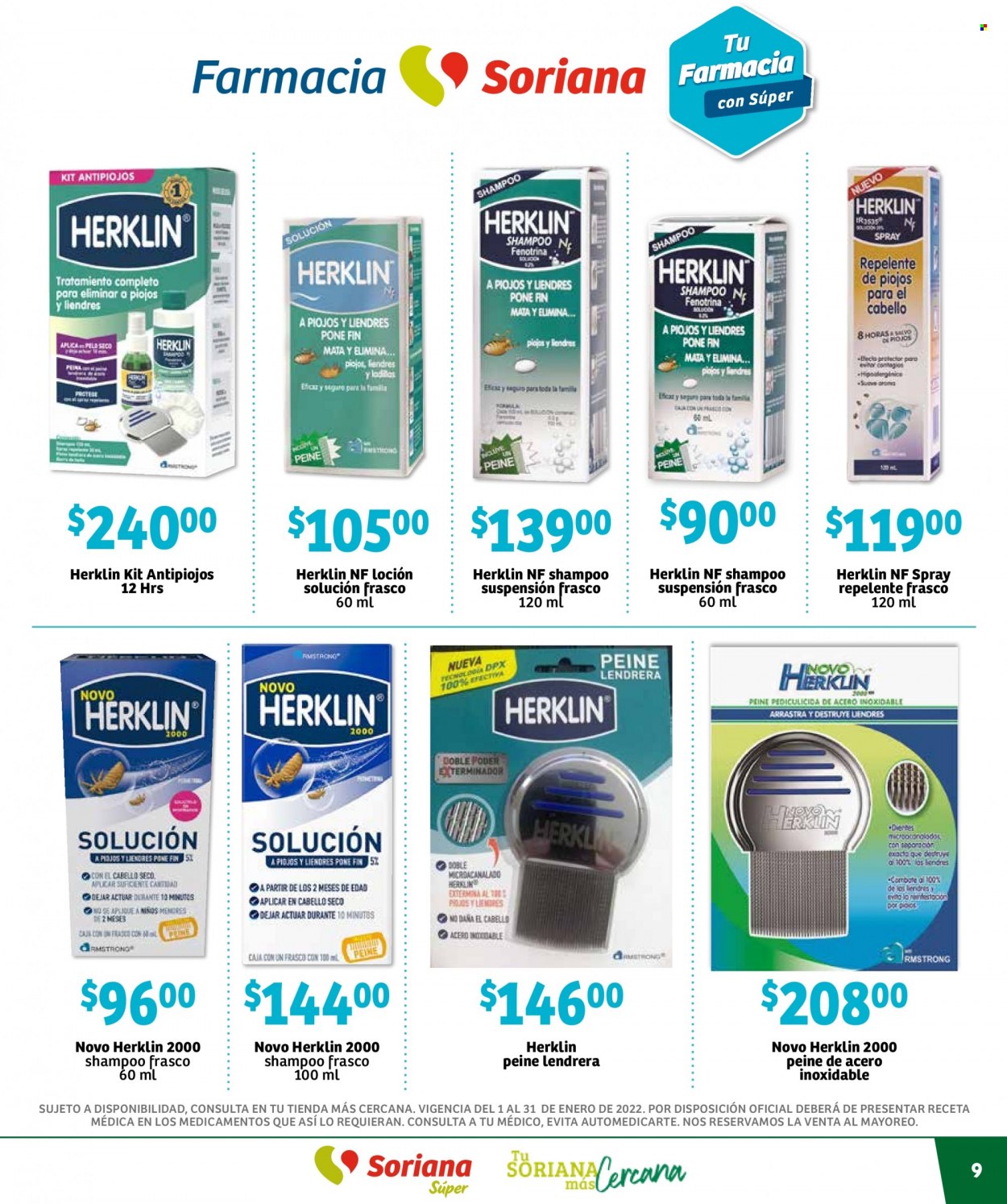 Catálogo Soriana Súper - 1.1.2022 - 31.1.2022. Página 9