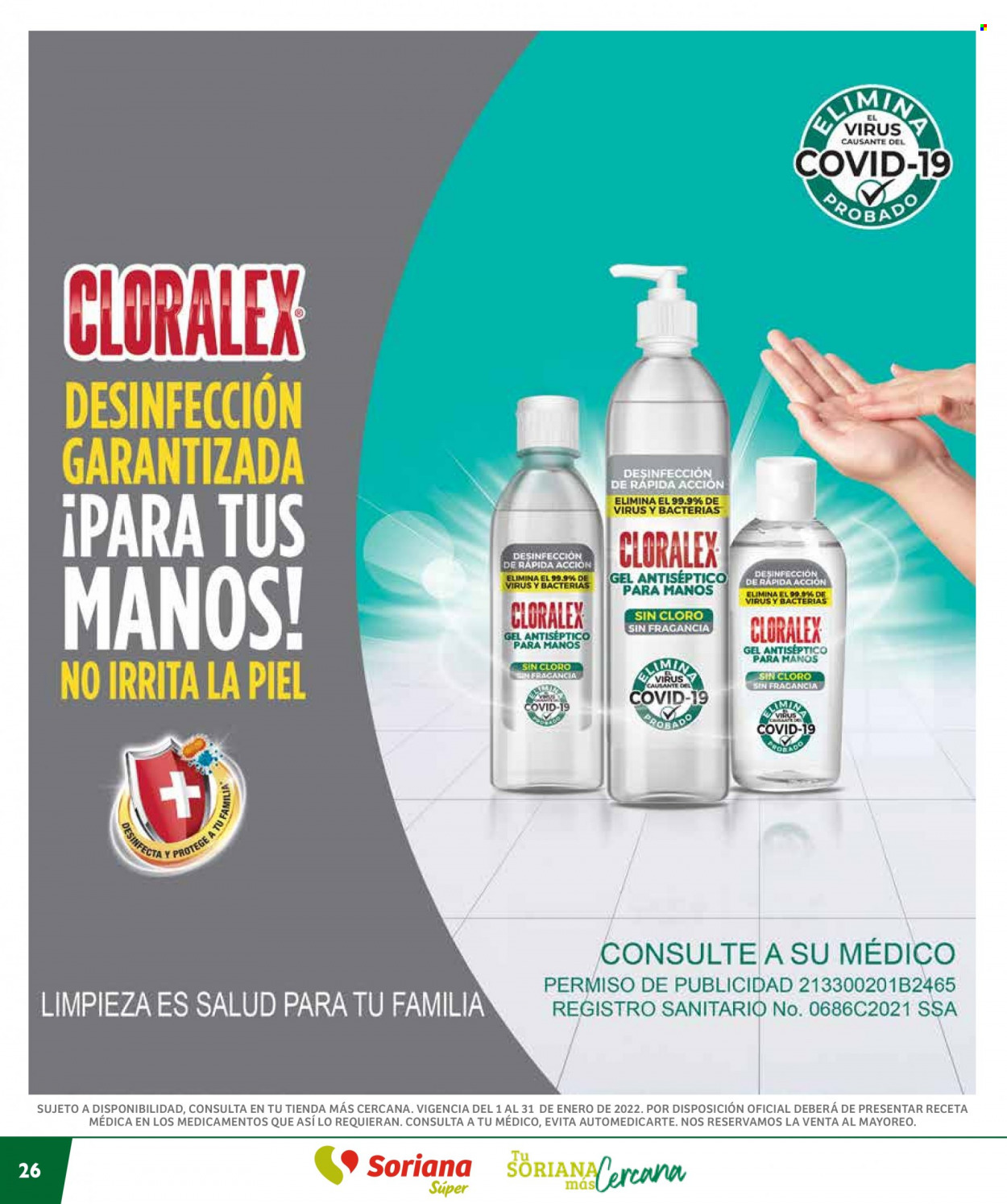 Catálogo Soriana Súper - 1.1.2022 - 31.1.2022. Página 26