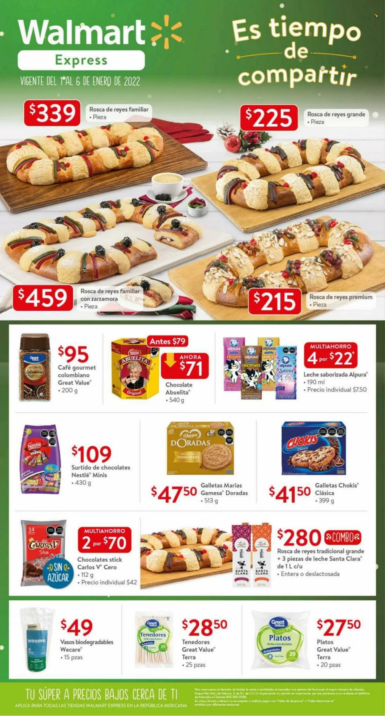 Catálogo Walmart Express - 1.1.2022 - 6.1.2022. Página 1