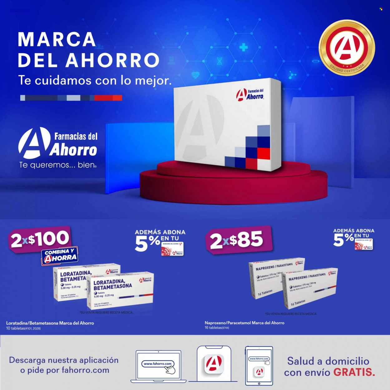 thumbnail - Folleto actual Farmacias del Ahorro - 1.1.2022 - 31.1.2022 - Ventas - Paracetamol. Página 1.
