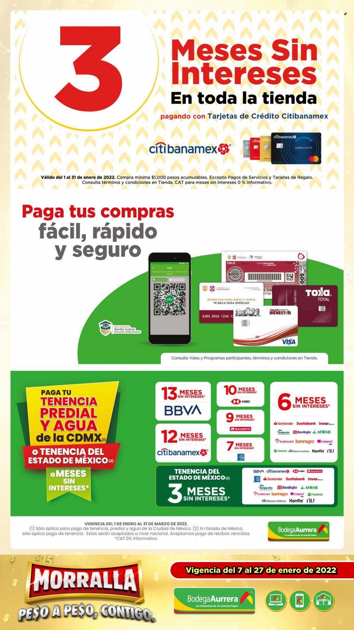 Catálogo Bodega Aurrerá - 7.1.2022 - 27.1.2022. Página 2