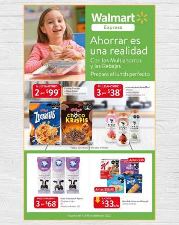 Folleto actual Walmart Express - 7.1.2022 - 18.1.2022.