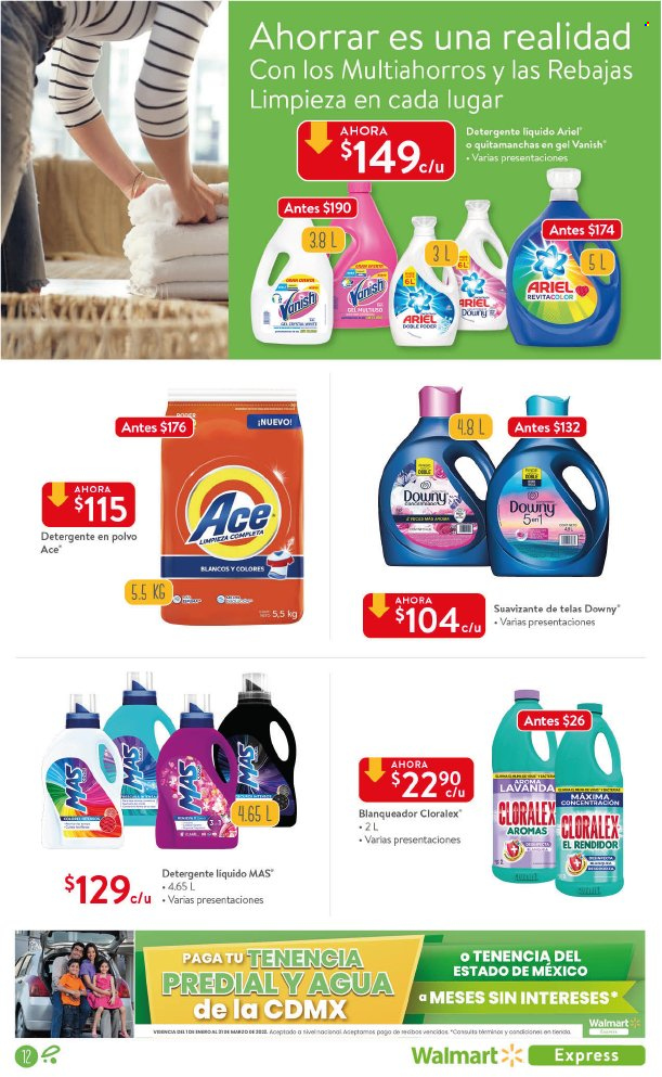 Catálogo Walmart Express - 7.1.2022 - 18.1.2022. Página 12