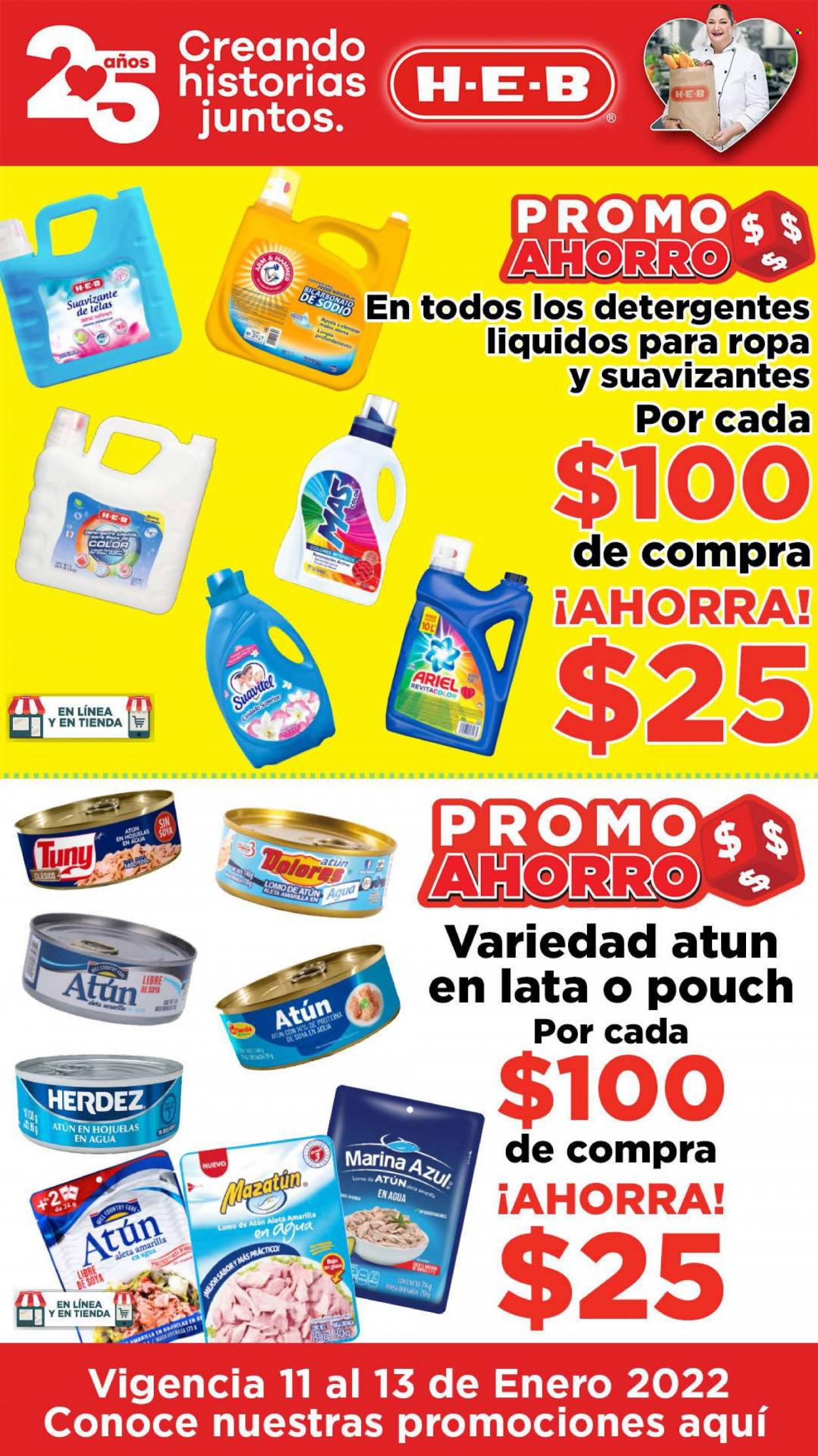 Catálogo H-E-B - 11.1.2022 - 13.1.2022. Página 1
