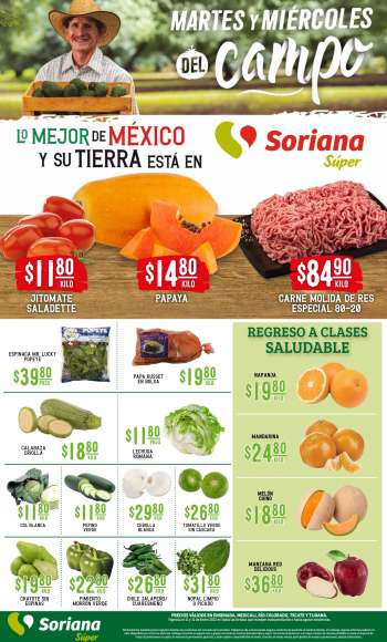 Folleto actual Soriana Súper - 11.1.2022 - 12.1.2022.