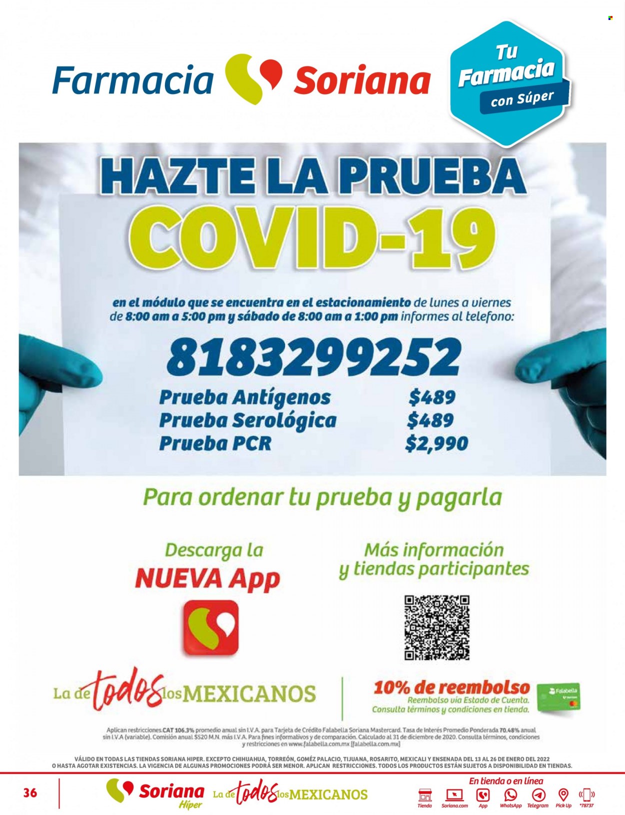 Catálogo Soriana Híper - 13.1.2022 - 26.1.2022. Página 36