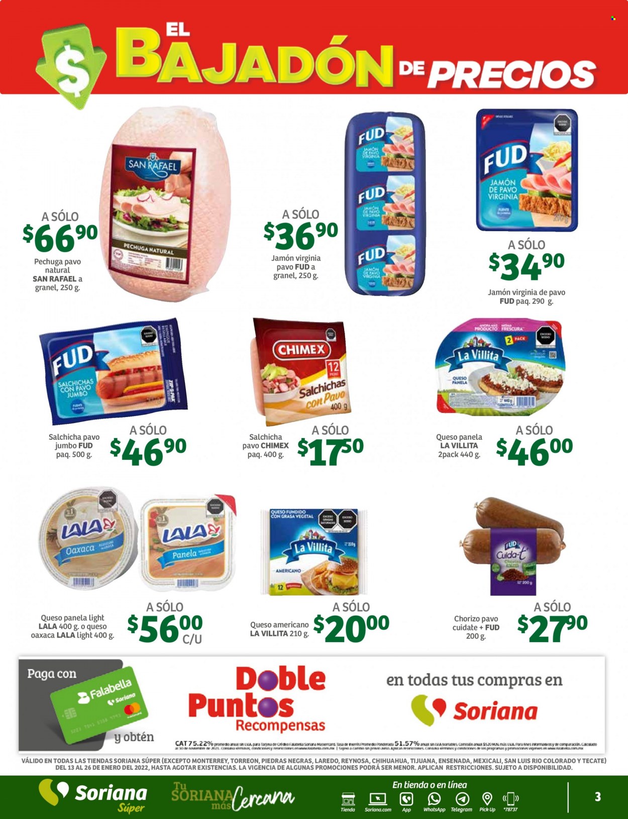 Catálogo Soriana Súper - 13.1.2022 - 26.1.2022. Página 3