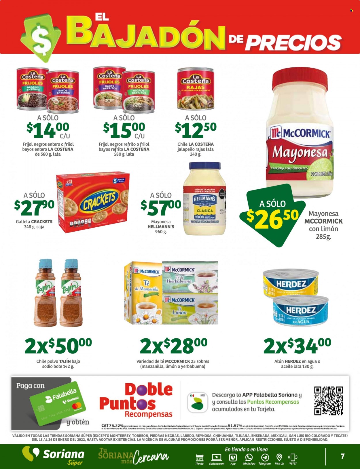Catálogo Soriana Súper - 13.1.2022 - 26.1.2022. Página 7