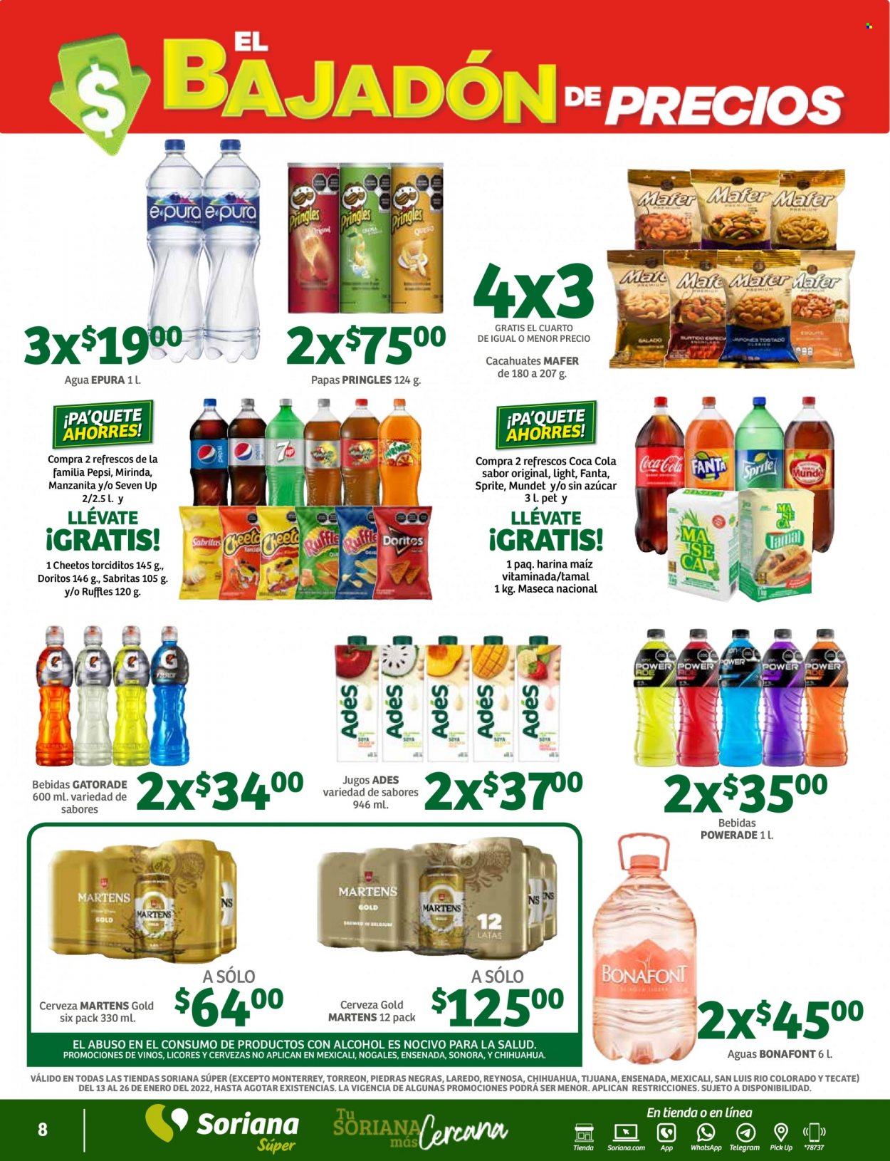 Catálogo Soriana Súper - 13.1.2022 - 26.1.2022. Página 8