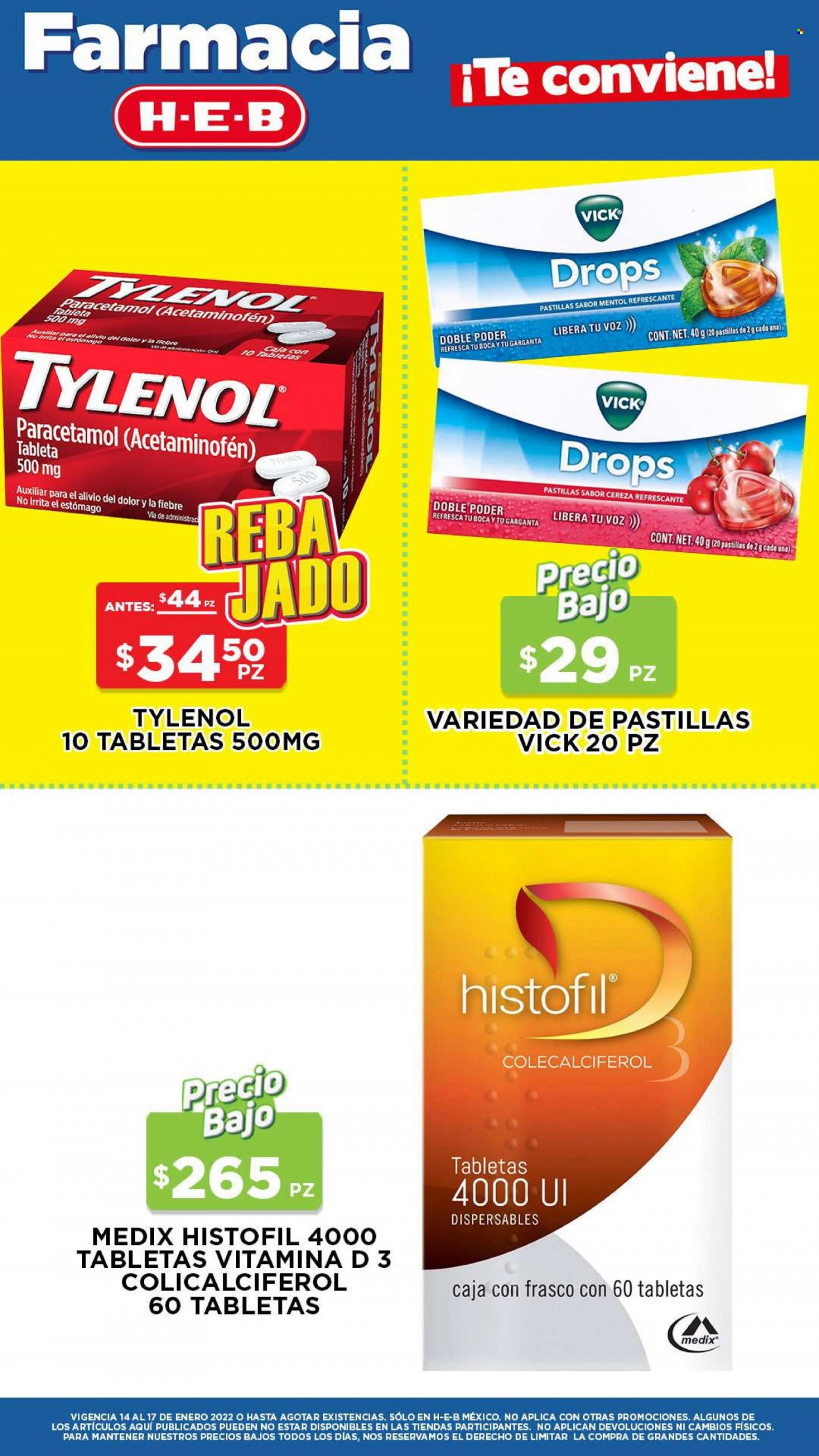Catálogo H-E-B - 14.1.2022 - 17.1.2022. Página 12