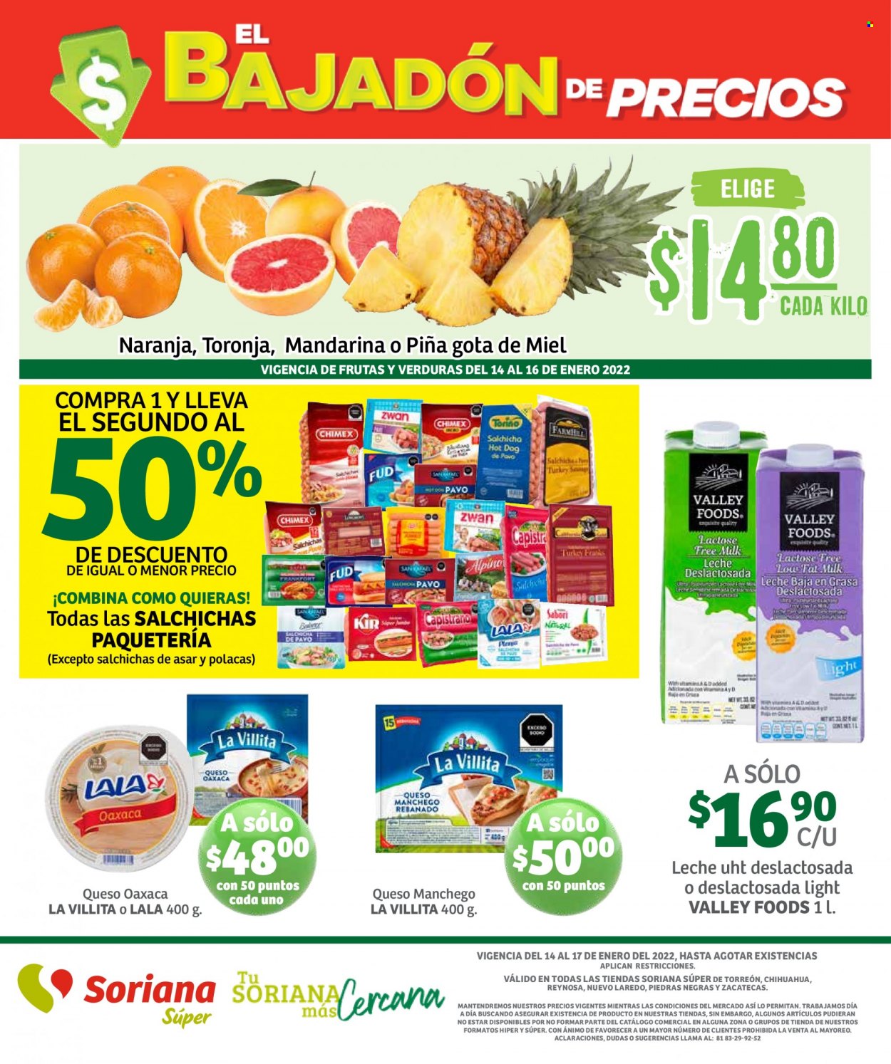 Catálogo Soriana Súper - 14.1.2022 - 17.1.2022. Página 2