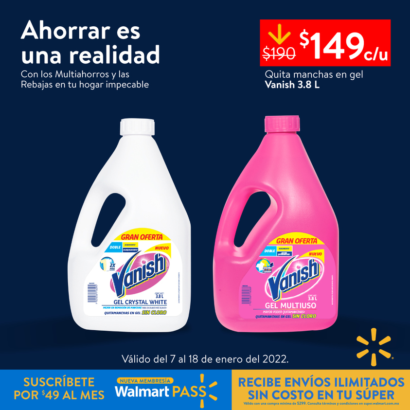 Catálogo Walmart - 7.1.2022 - 18.1.2022. Página 13