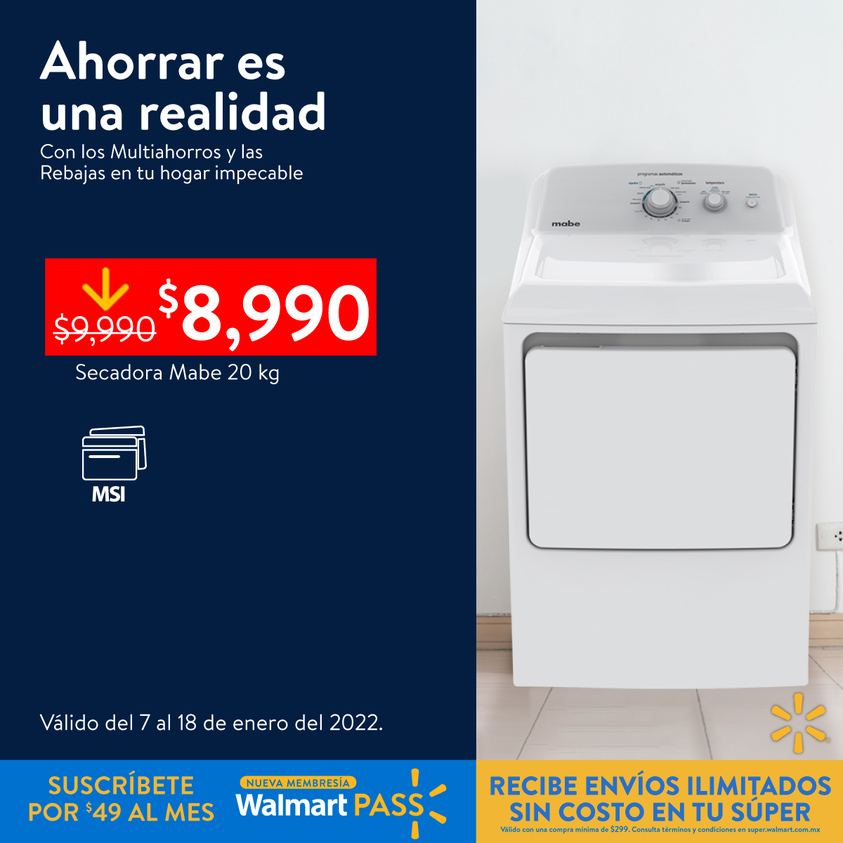 Catálogo Walmart - 7.1.2022 - 18.1.2022. Página 7
