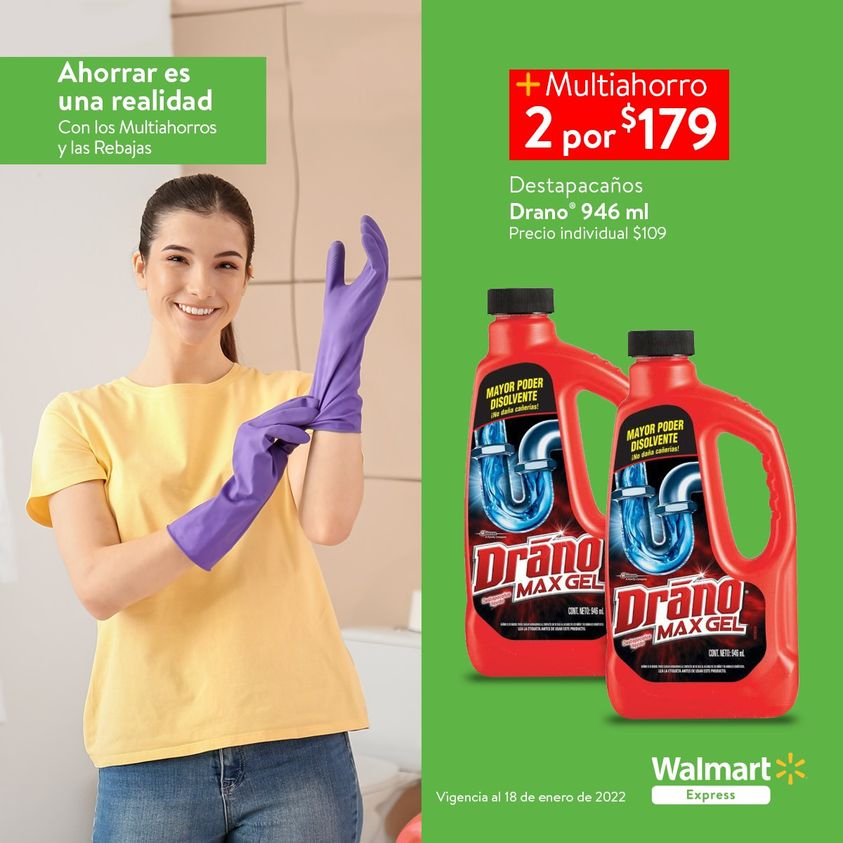 Catálogo Walmart Express - 8.1.2022 - 18.1.2022. Página 1