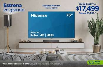 Folleto actual Sam's Club - 18.1.2022 - 23.1.2022.