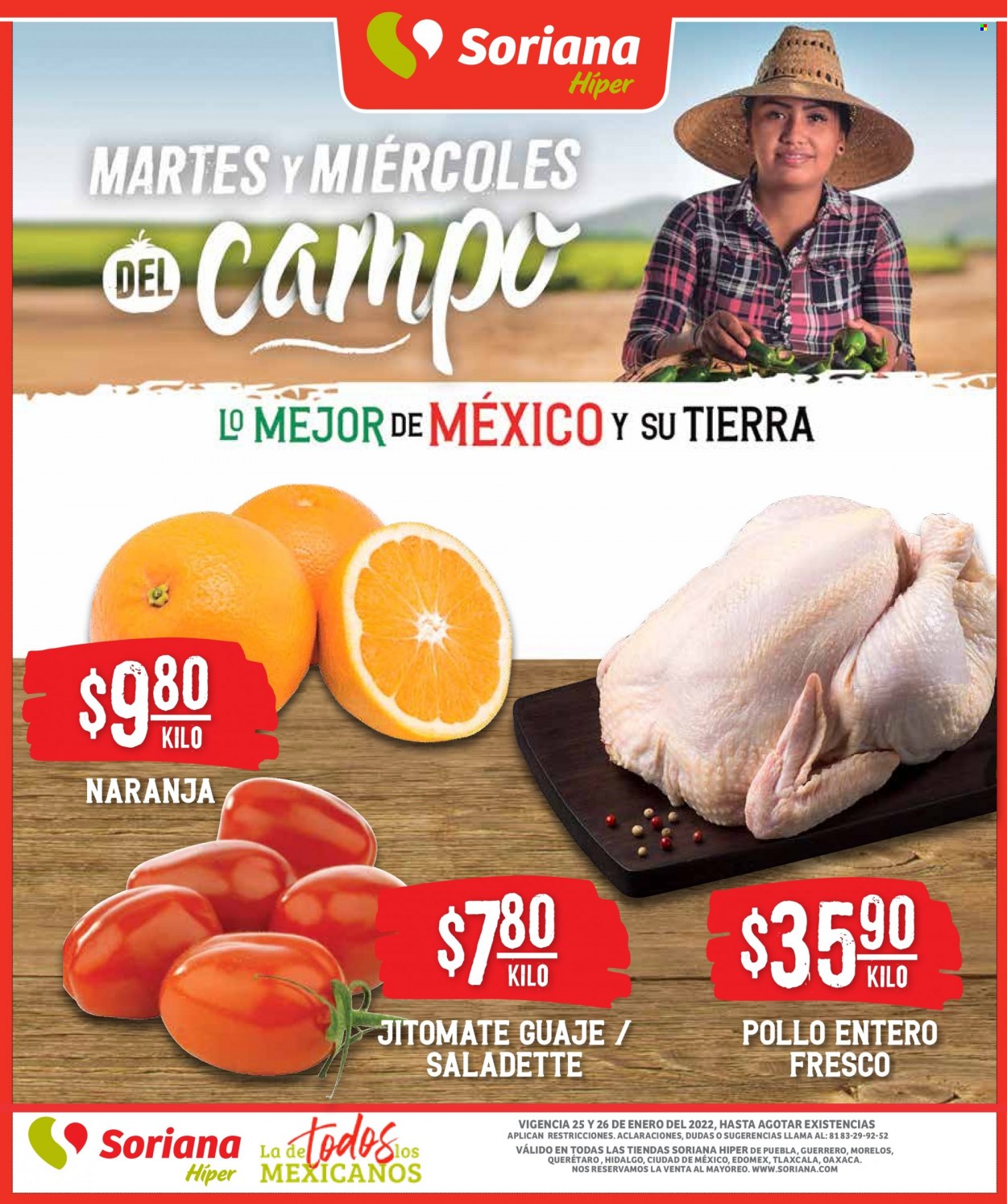 Catálogo Soriana Híper - 25.1.2022 - 26.1.2022. Página 1