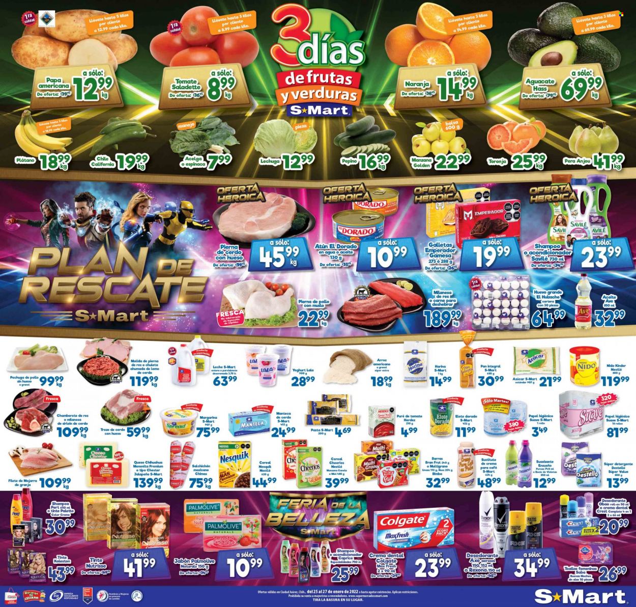 Catálogo S-Mart - 25.1.2022 - 27.1.2022. Página 1