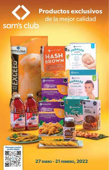 Folleto actual Sam's Club - 27.1.2022 - 21.2.2022.