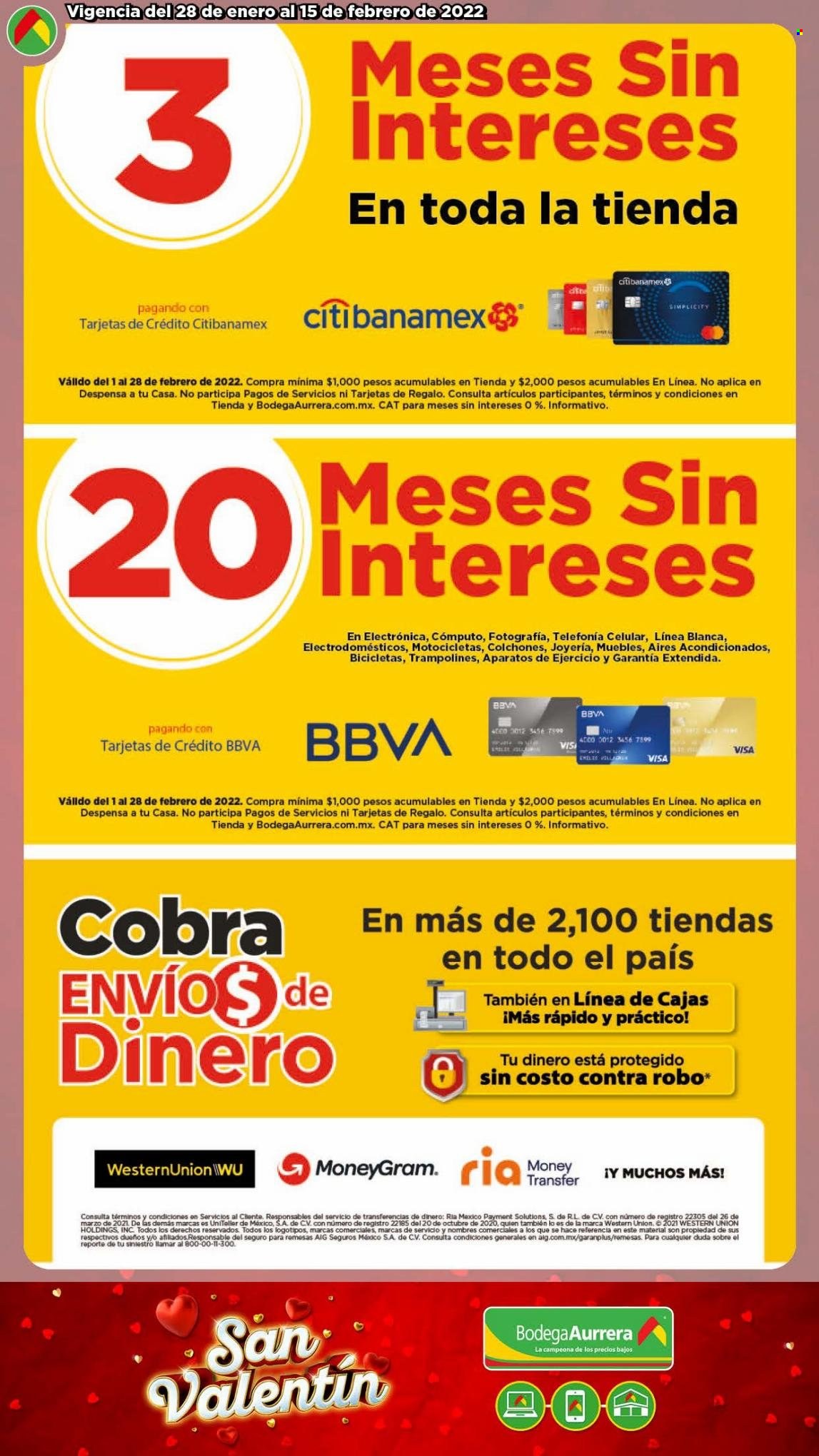 Catálogo Bodega Aurrerá - 28.1.2022 - 15.2.2022. Página 2