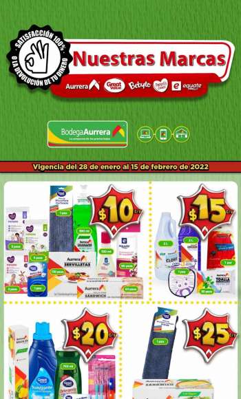 Folleto actual Bodega Aurrerá - 28.1.2022 - 15.2.2022.