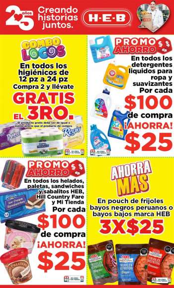 Folleto actual H-E-B - 28.1.2022 - 31.1.2022.