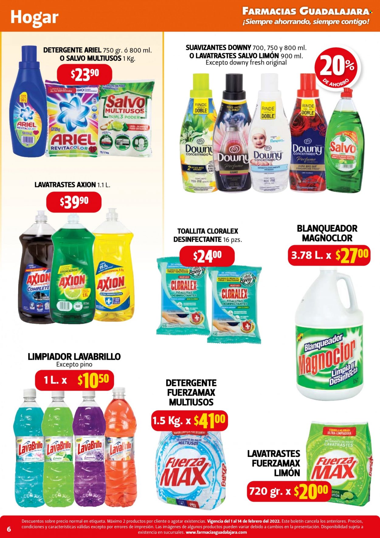 Catálogo Farmacias Guadalajara - 1.2.2022 - 14.2.2022. Página 6