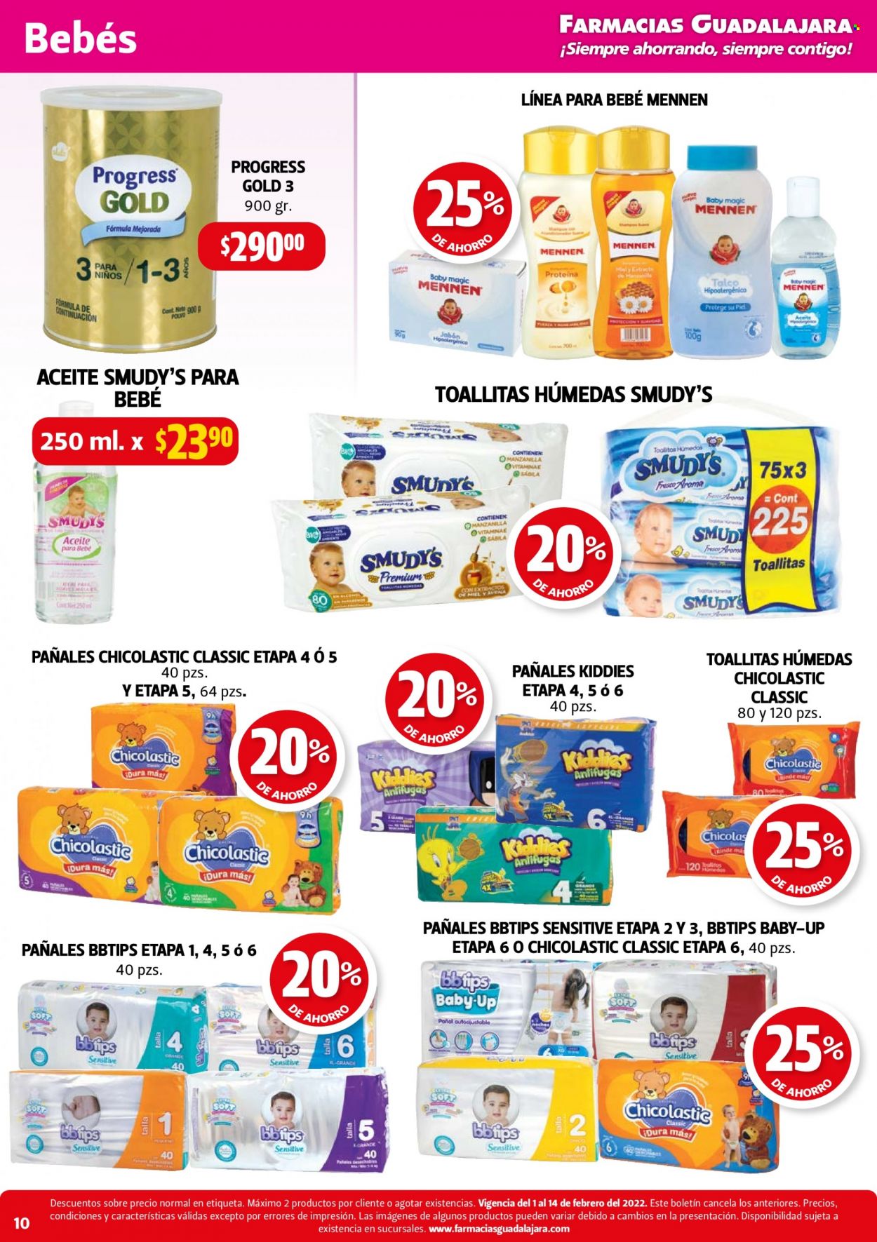 Catálogo Farmacias Guadalajara - 1.2.2022 - 14.2.2022. Página 10