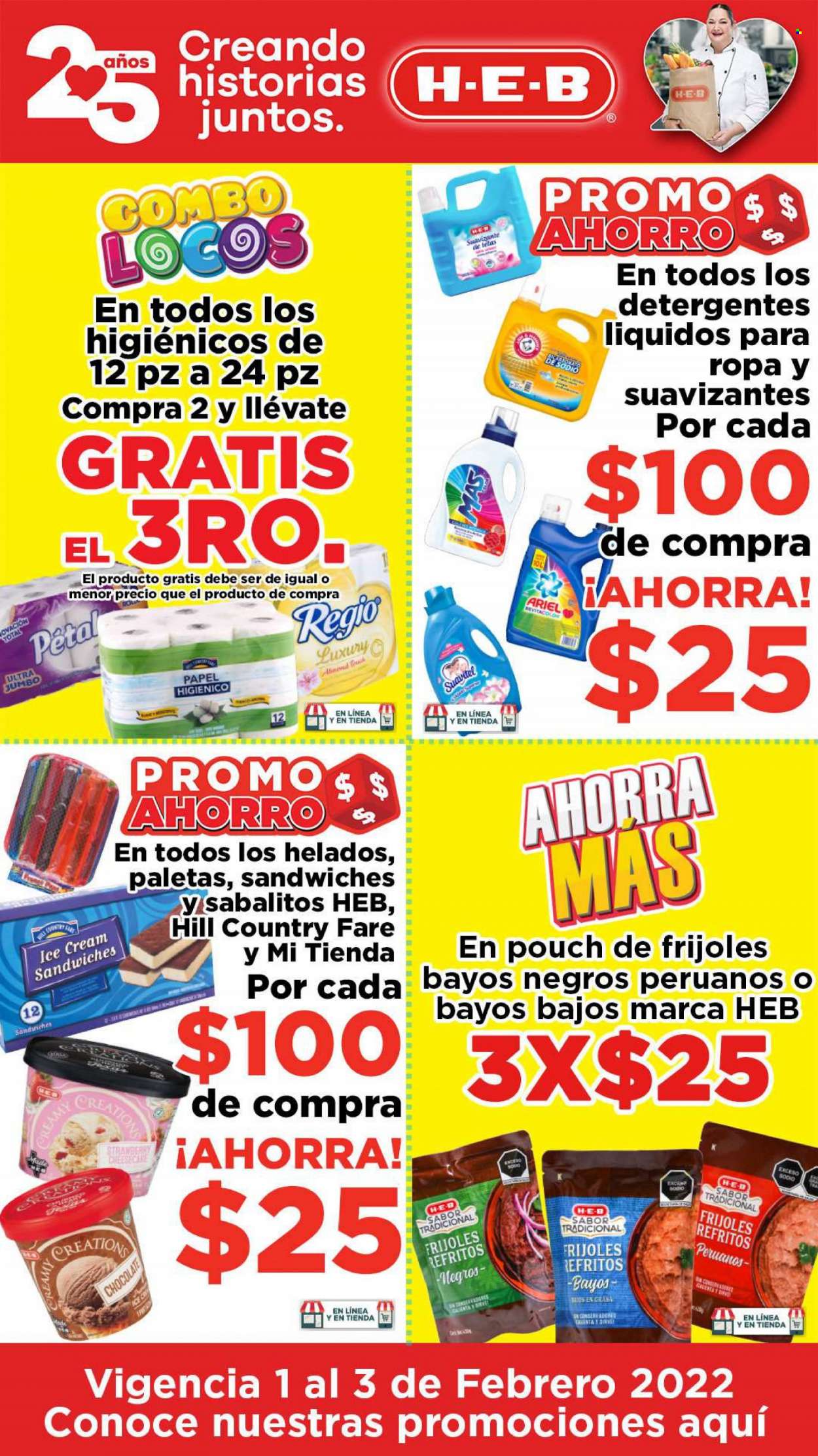 Catálogo H-E-B - 1.2.2022 - 3.2.2022. Página 1