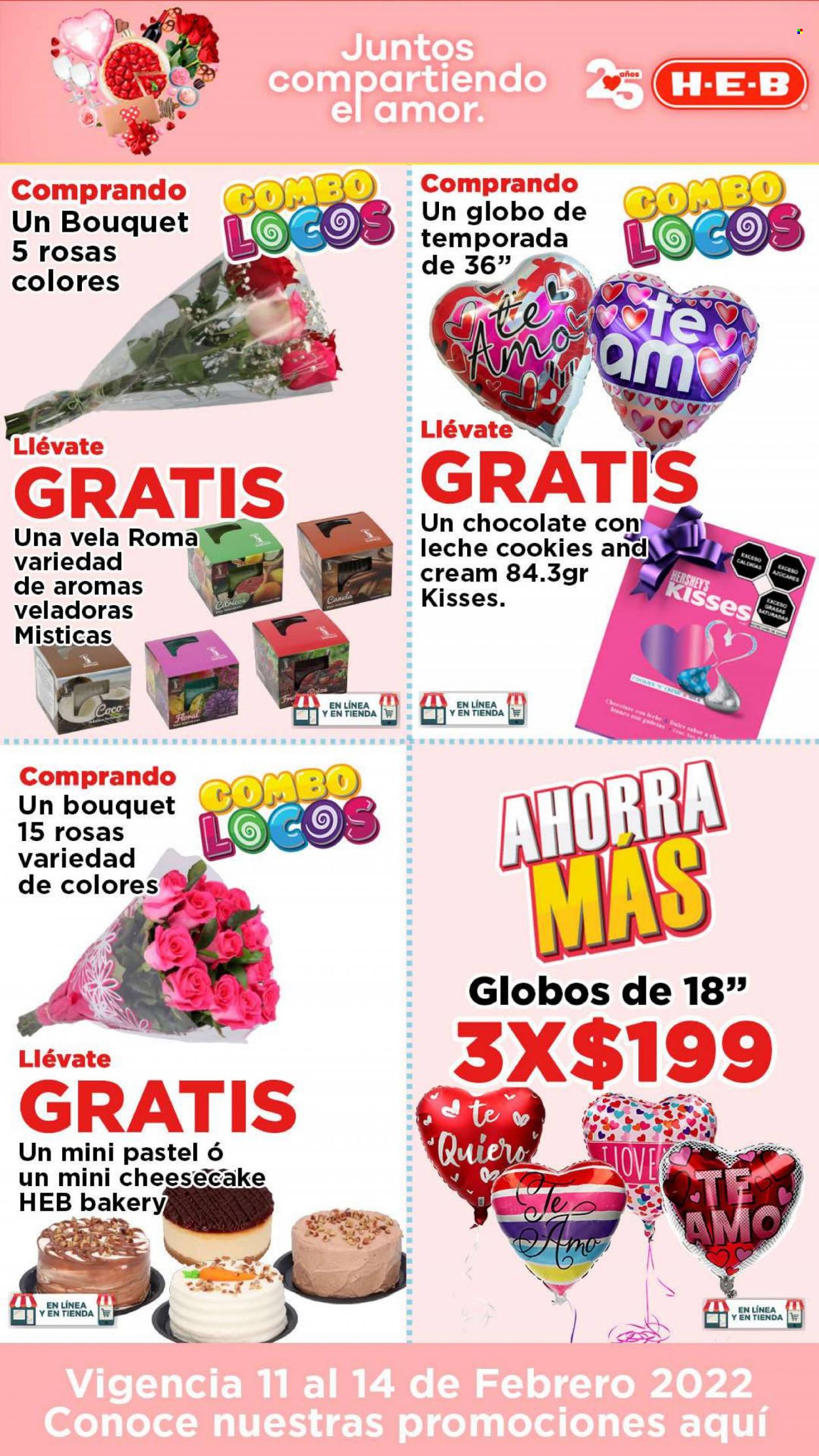 Catálogo H-E-B - 11.2.2022 - 14.2.2022. Página 1