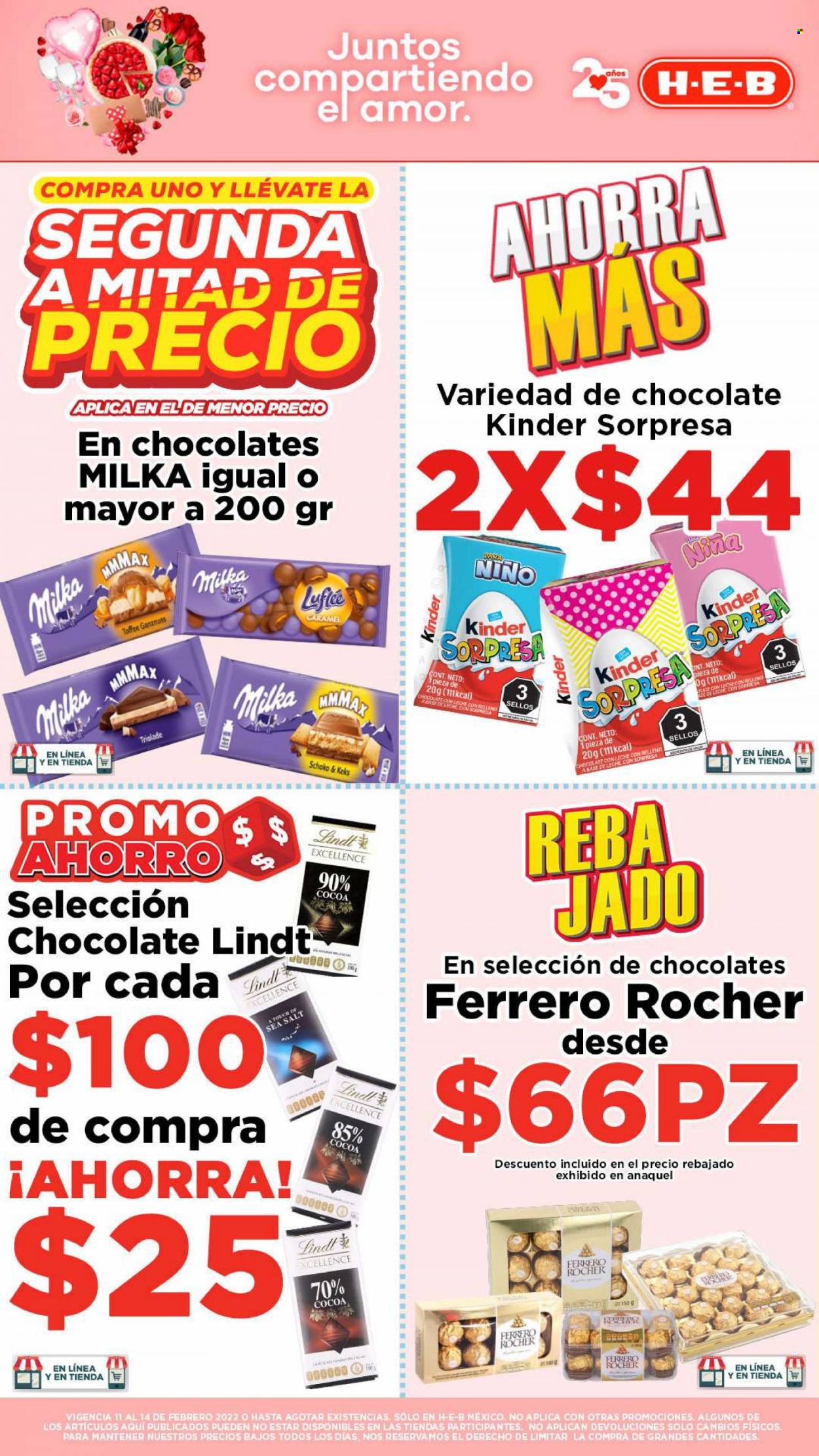 Catálogo H-E-B - 11.2.2022 - 14.2.2022. Página 2