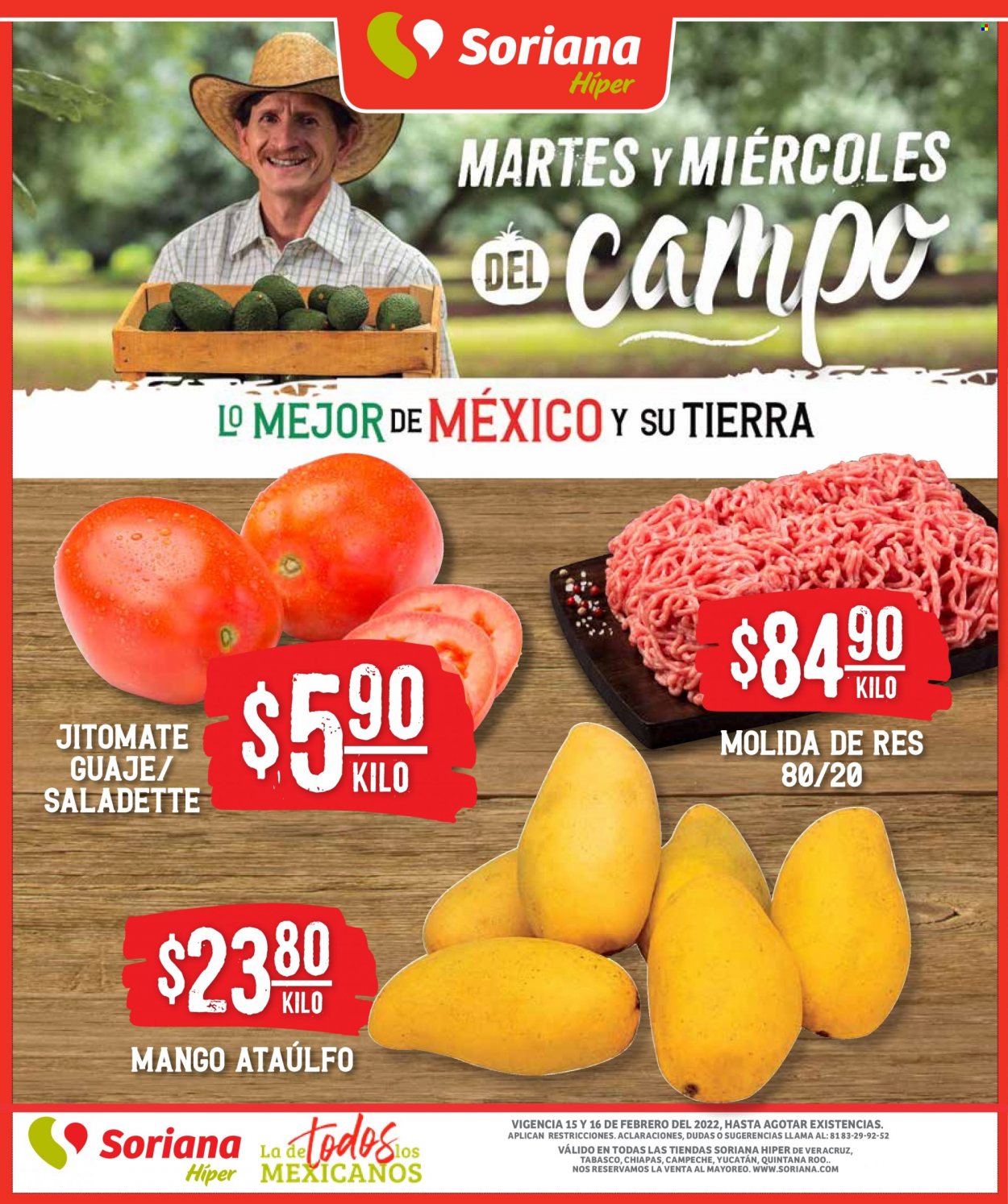 Catálogo Soriana Híper - 15.2.2022 - 16.2.2022. Página 1
