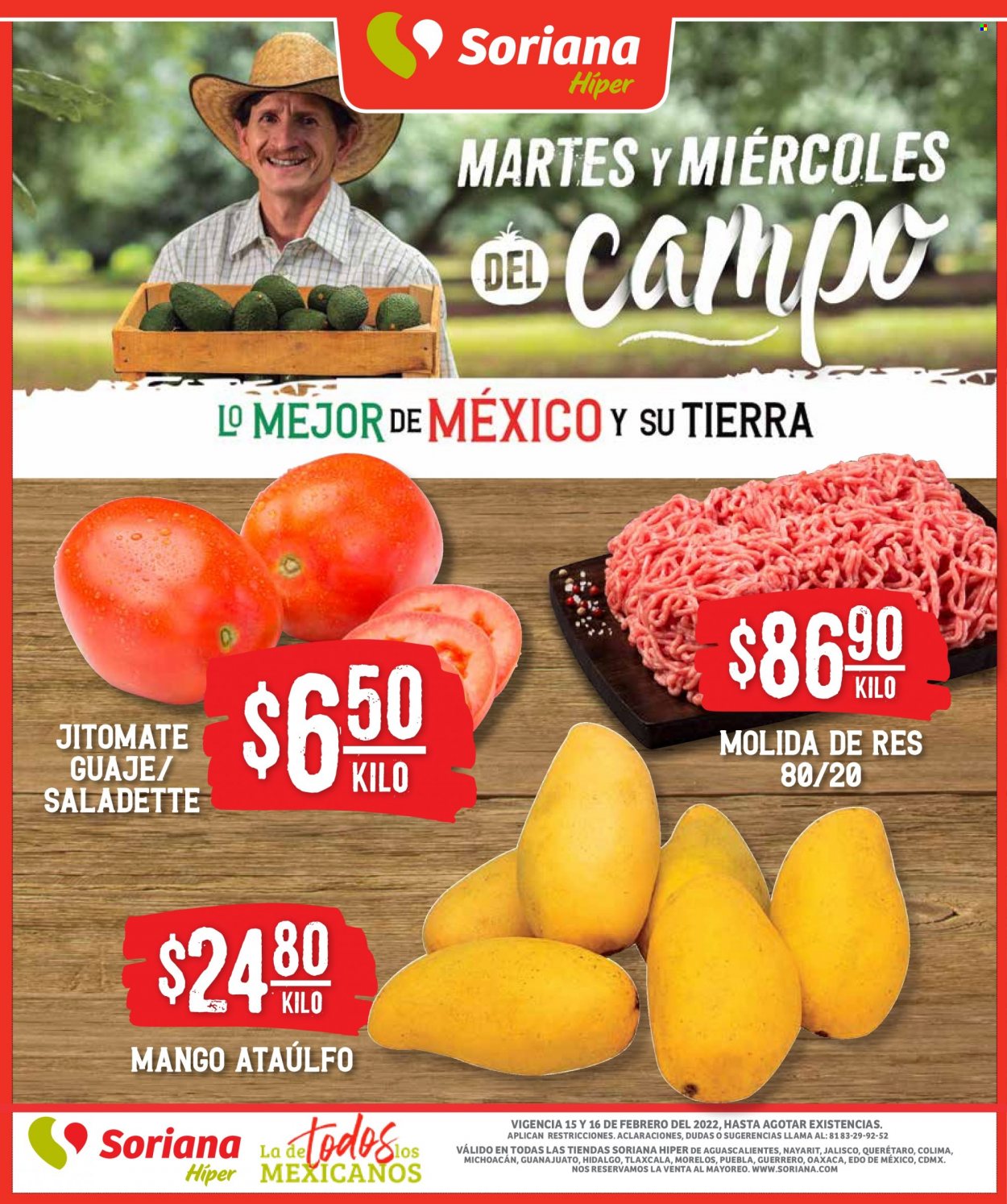 Catálogo Soriana Híper - 15.2.2022 - 16.2.2022. Página 1